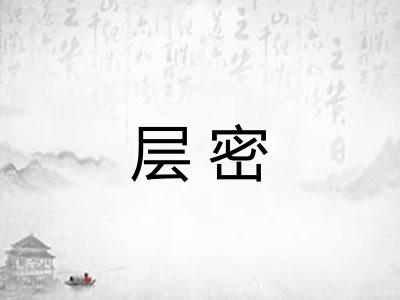 层密