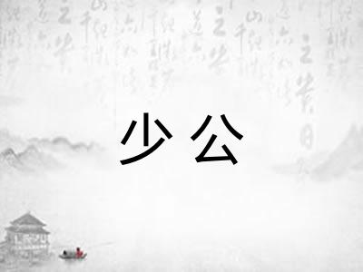 少公